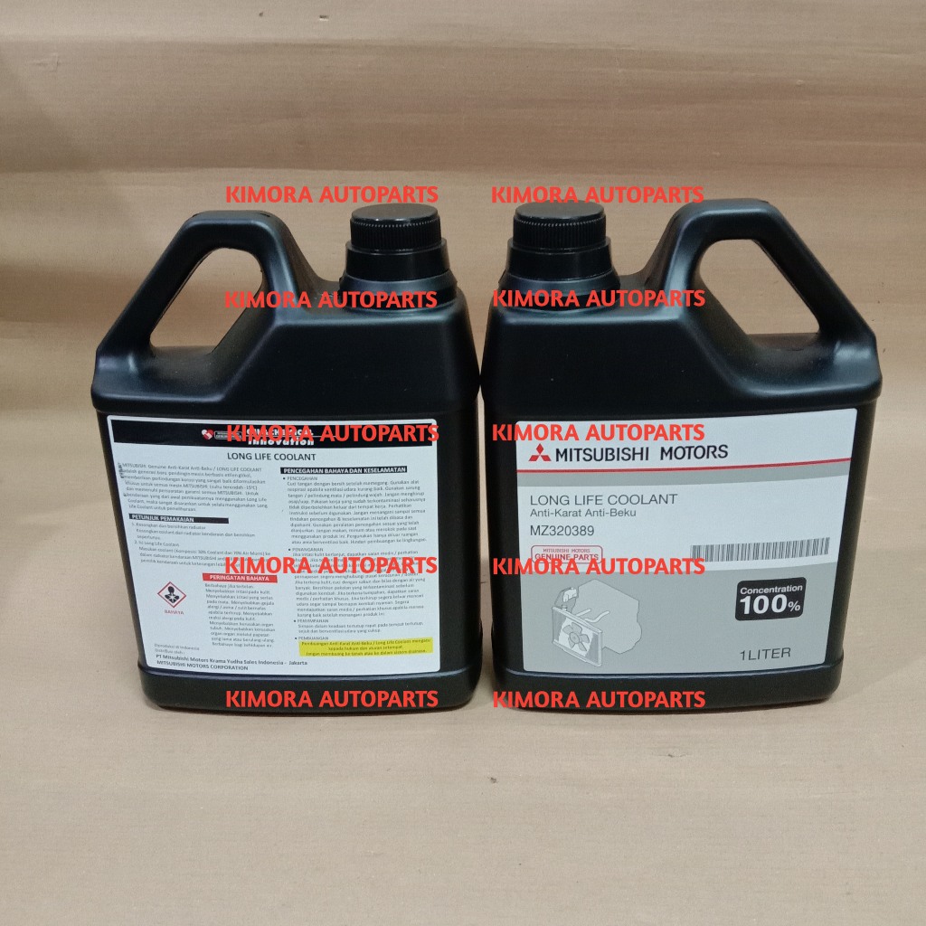 Jual Air Radiator Biang Coolant Asli Mitsubishi | Shopee Indonesia