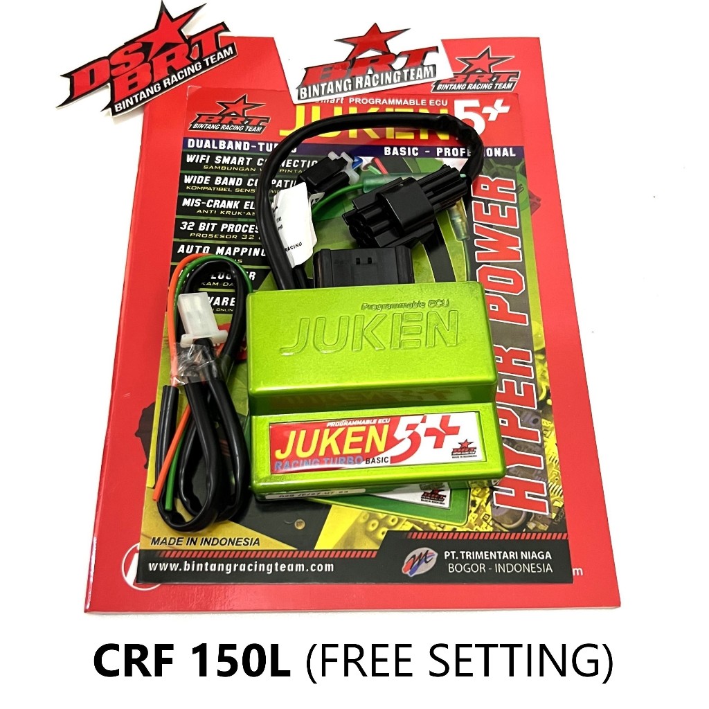 Jual ECU BRT JUKEN 5 5++ Plus CRF 150 CRF 150L SUDAH SETTING Racing Turbo  Dualband | Shopee Indonesia