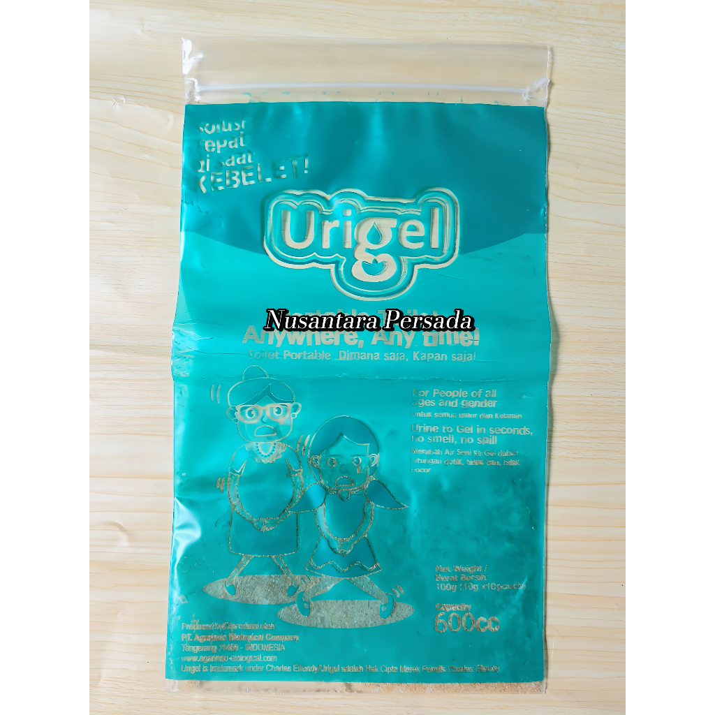 Jual Urigel Toilet Portable Travelling Toilet Urin Urine Gel Portable ...