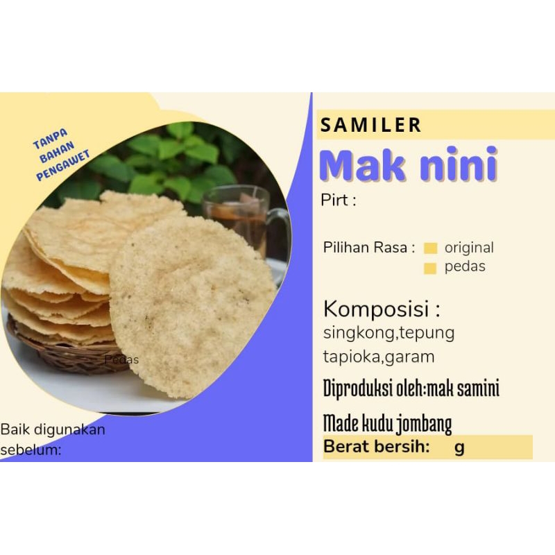 Jual Samiler Mbak Nini | Shopee Indonesia