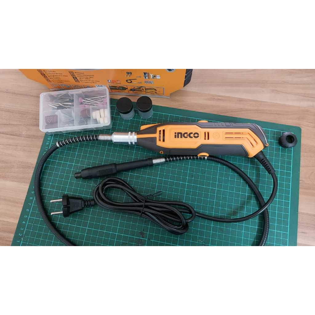 Jual Gerinda Tuner Gerinda Mini Grinder 130 watt 3.2mm collet INGCO ...