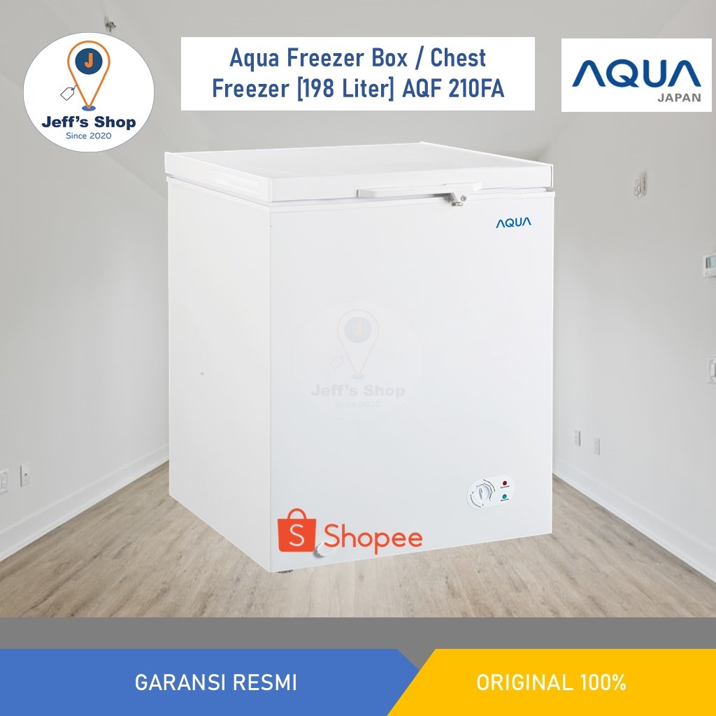 Jual Aqua Freezer Box / Chest Freezer [198 Liter] AQF 210FA | Shopee ...