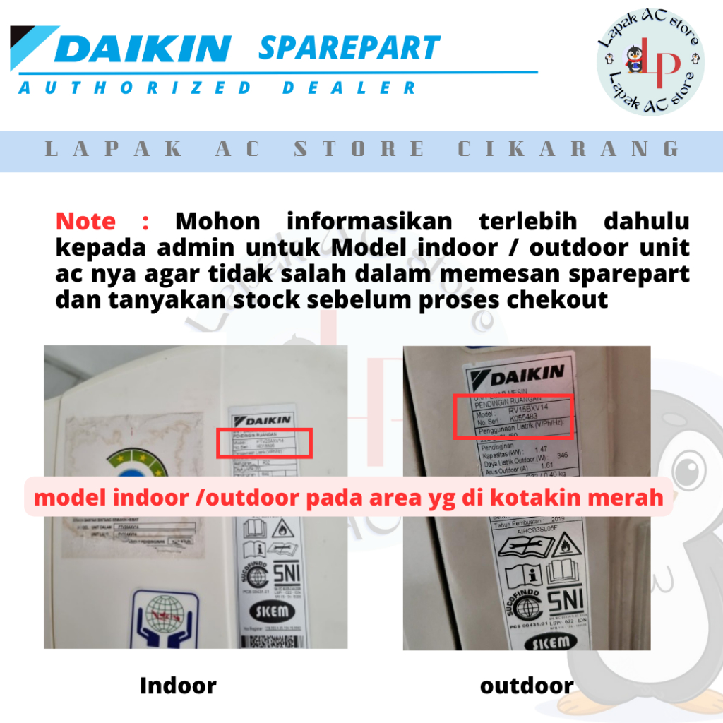 Jual Modul Indoor / Pcb Indoor AC DAIKIN Thailand 1PK FTC25NV14 ...