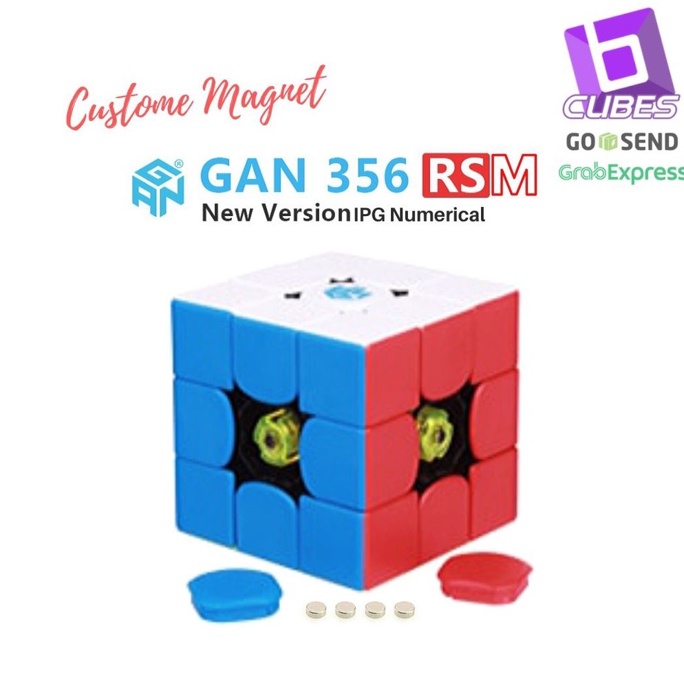 Jual Rubik 3x3 GAN356 RS M GAN 356 RS Magnetic GAN356 RS Magnetic GAN ...