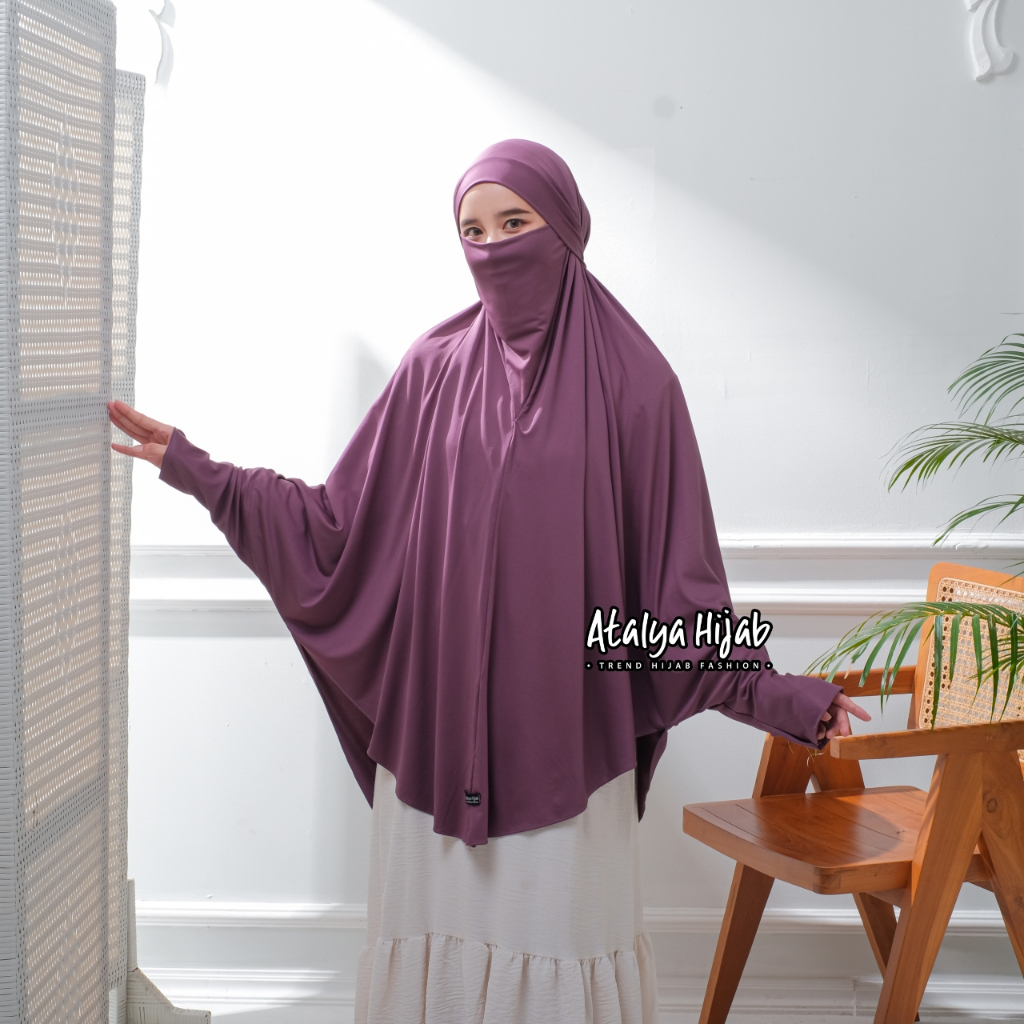 Jual ATALYA HIJAB JILBAB FRENCH KHIMAR FANIMEY NIQAB LENGAN SYARI ...