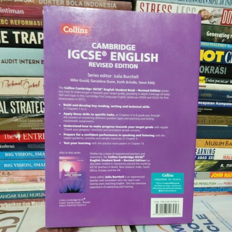 Jual CAMBRIDGE IGCSE ENGLISH Student Book REVISED EDITION | Shopee ...