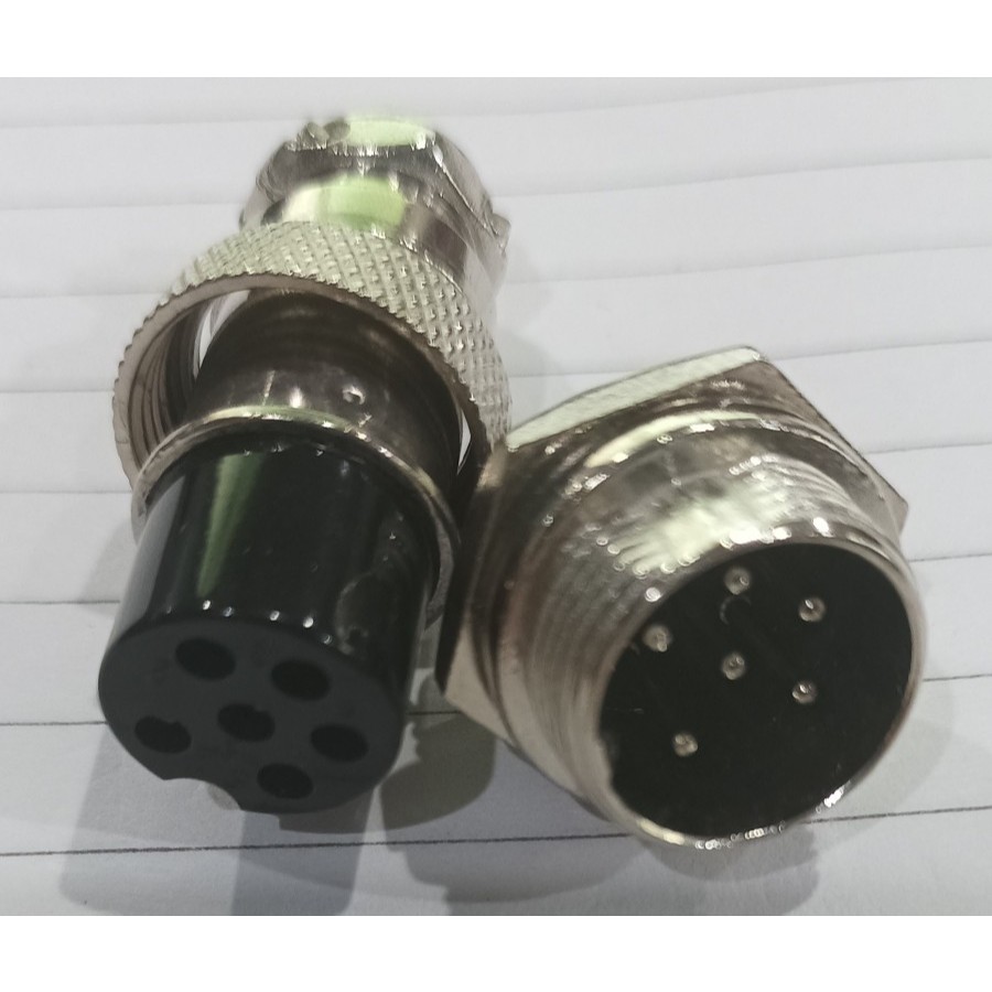Jual Jack Connector CB 6 Pin Set / Socket CB 6 Pin | Shopee Indonesia