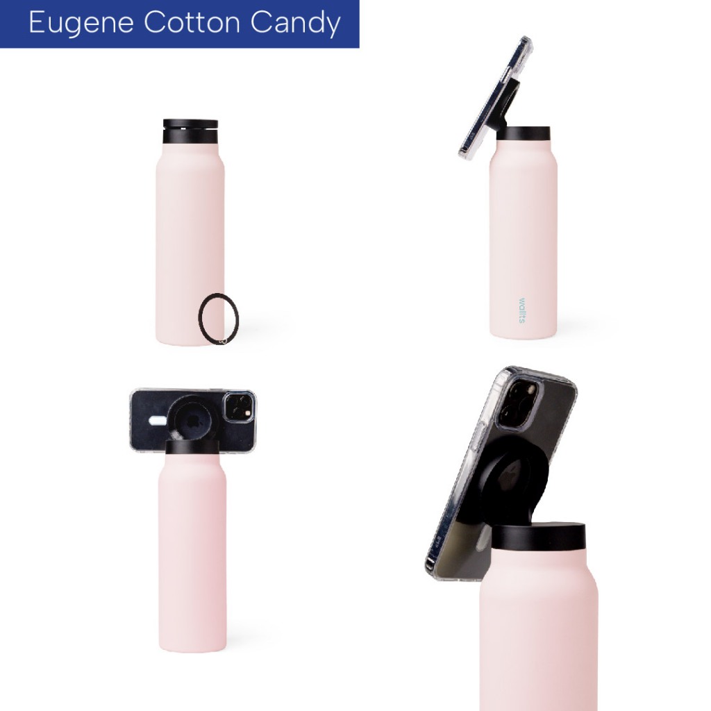 Wallts Eugene Botol Minum Tumbler Stainless Steel Tripod Magsafe Phone  Holder 710ml