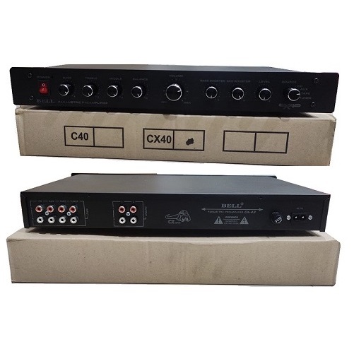Jual Tone Control Parametrik BELL Original Produk Pre amp Box CX-40 ...