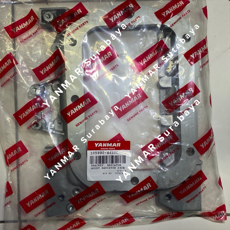 Jual Bracket radiator Yanmar TS230 105990-44300 Original | Shopee Indonesia