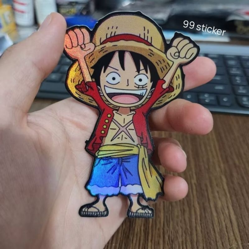 Jual stiker luffi one piece | Shopee Indonesia