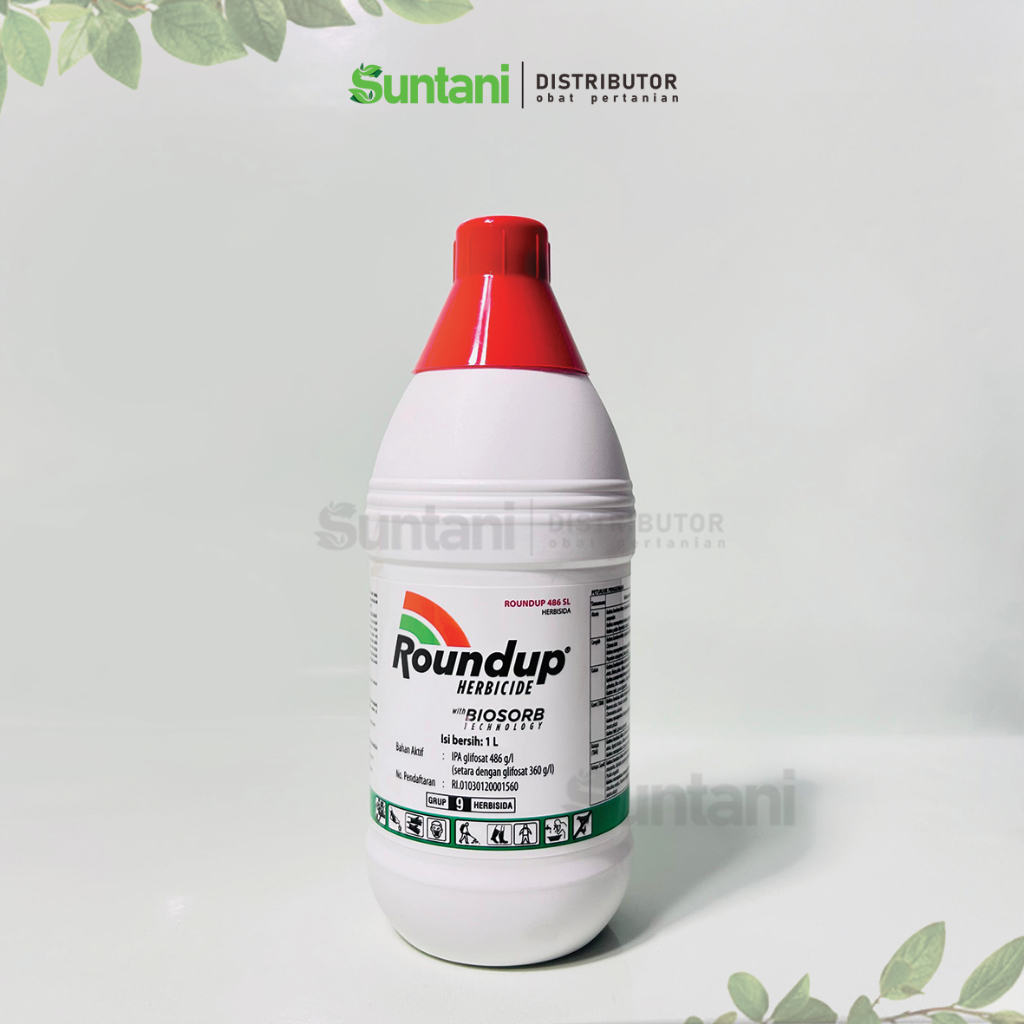 Jual Roundup 1 liter ( Racun Rumput ) Original 100% - Herbisida ...
