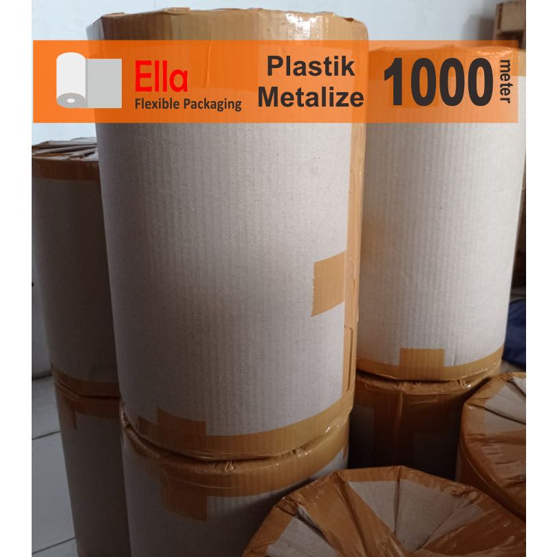 Jual Metalize roll 34cm I 60 micron I 1000mtr I Kemasan Packaging ...