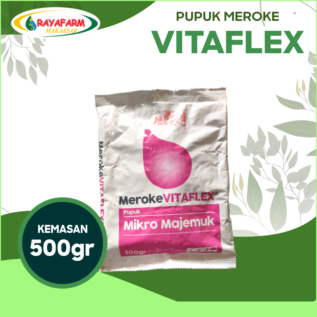 Jual Pupuk Meroke Mikro Majemuk Vitaflex 500gr Shopee Indonesia