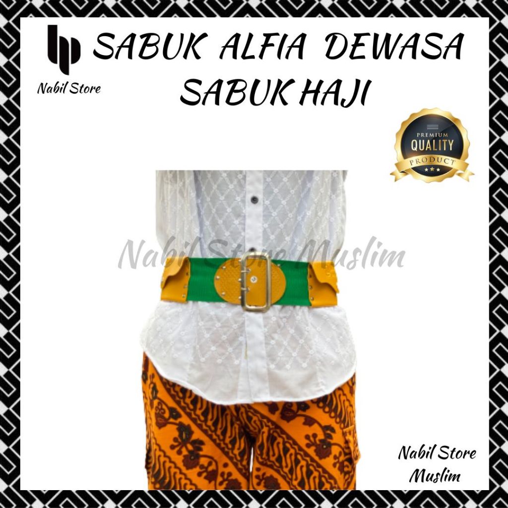 Jual Sabuk Haji Dewasa dan Anak Sabuk Habibi Gesper Haji Ikat Pinggang ...