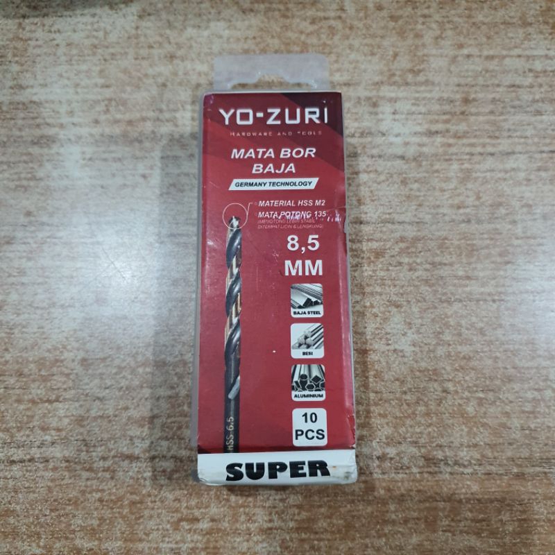 Jual MATA BOR BAJA | MATA BOR HSS SUPER YOZURI 5.5MM 6MM 6.5MM 7MM 7 ...