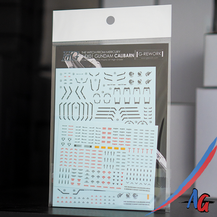 Jual G-Rework HG Gundam Calibarn Water Decal Sticker | Shopee Indonesia