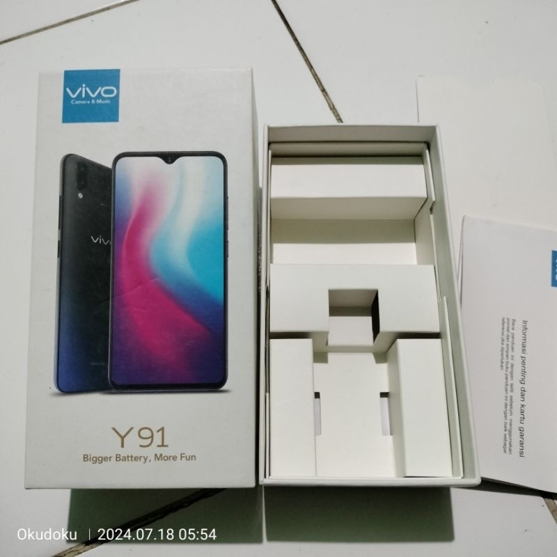 Jual Dus Box Vivo Y91 Original Copotan | Shopee Indonesia