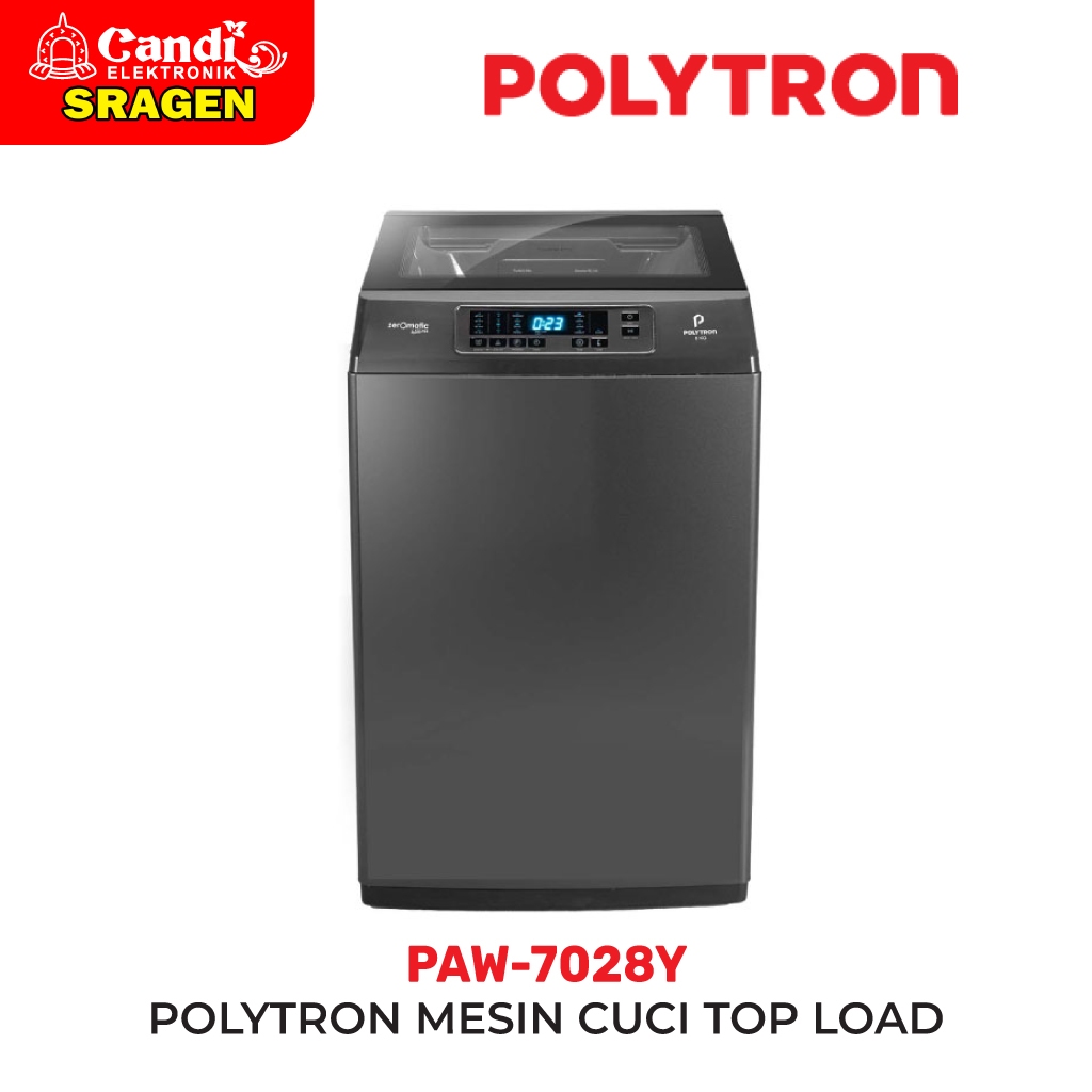 Jual POLYTRON Mesin Cuci 7 KG - PAW-7028Y 1 Tabung Zeromatic Laguna ...