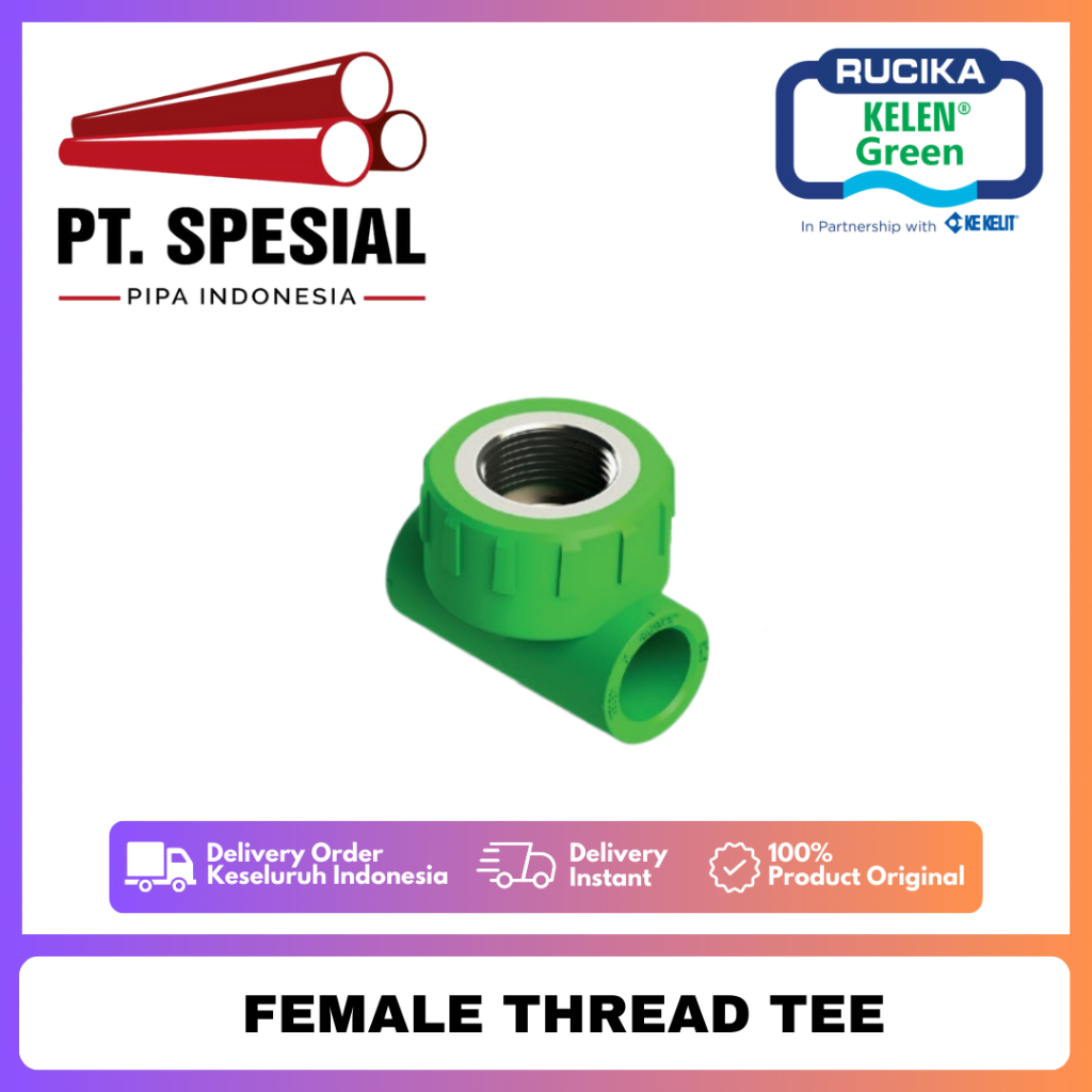 Jual Tee Drat Dalam 20x3/4