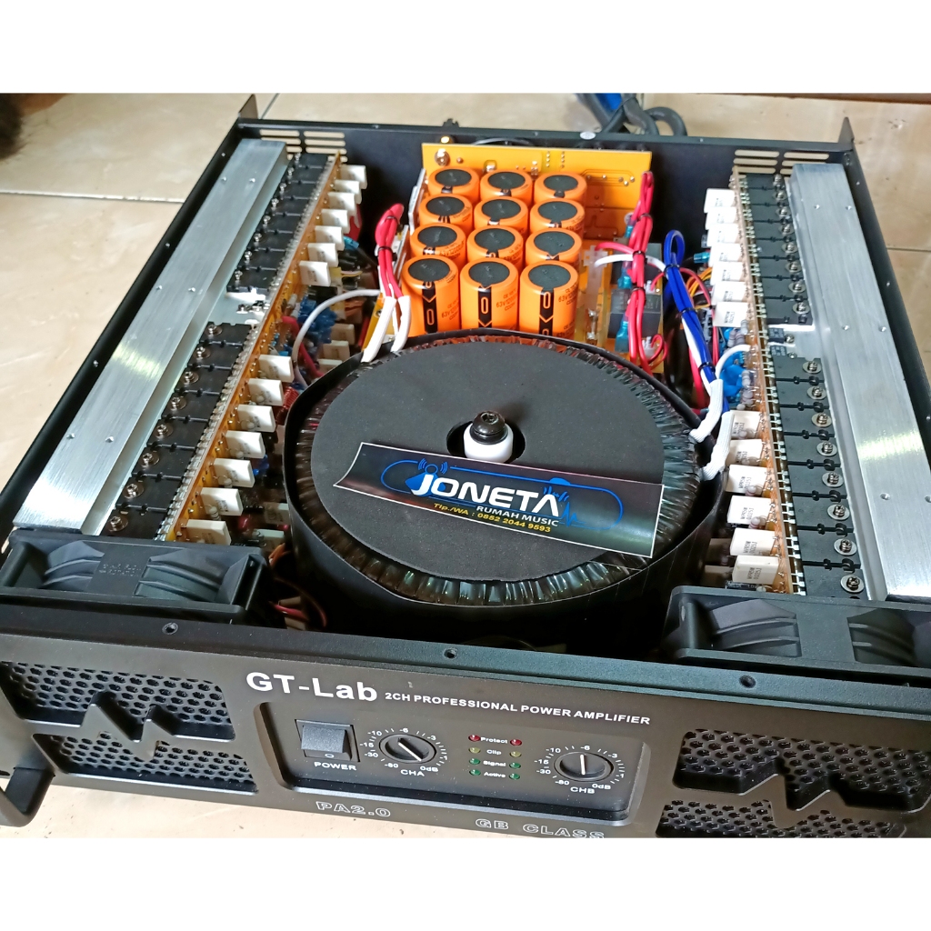 Jual Power Amplifier GT Lab RDW PA 2.0 / PA2.0 2 channel Shopee