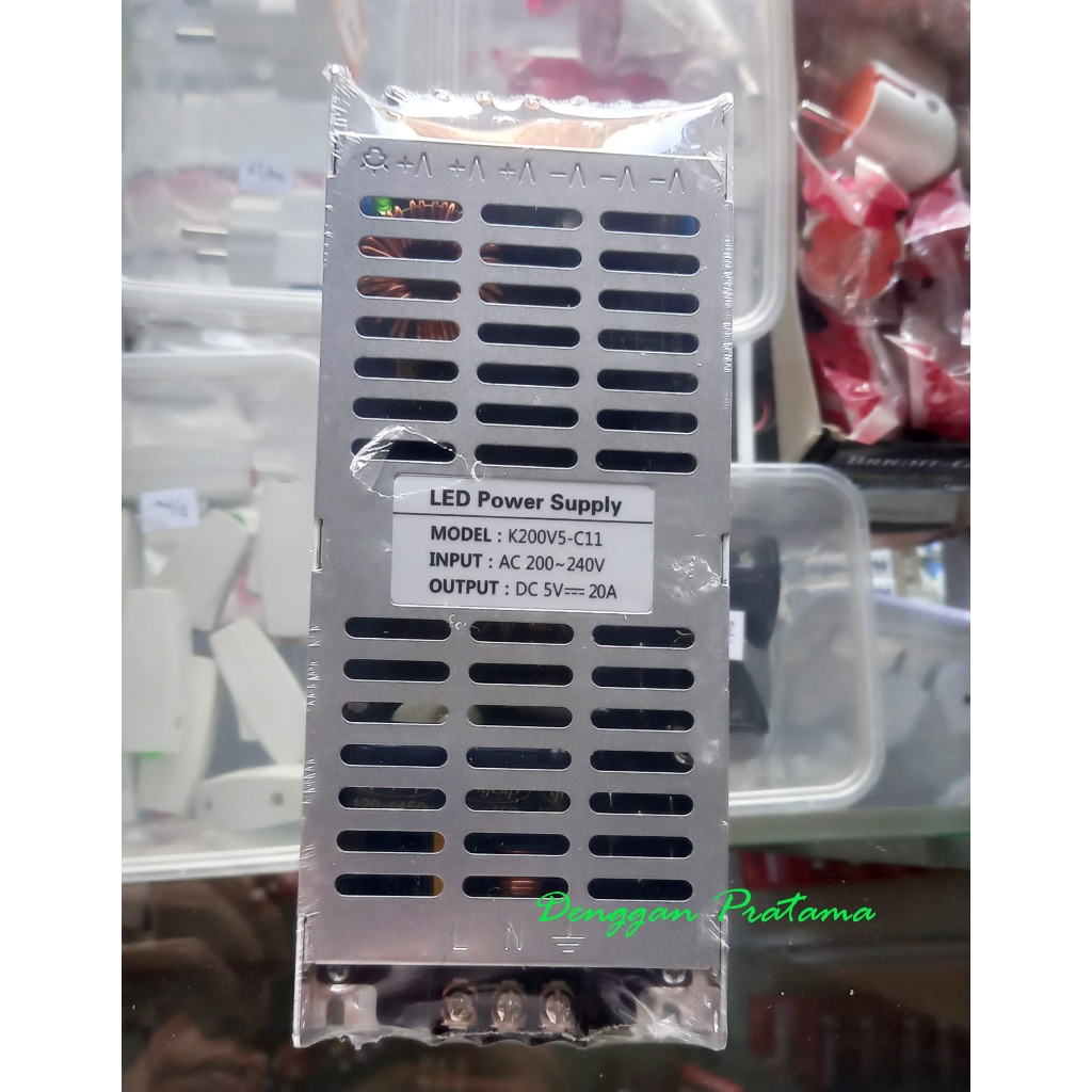 Jual Power Supply Input 220VAC Output 5 Volt 20A PSU | Shopee Indonesia