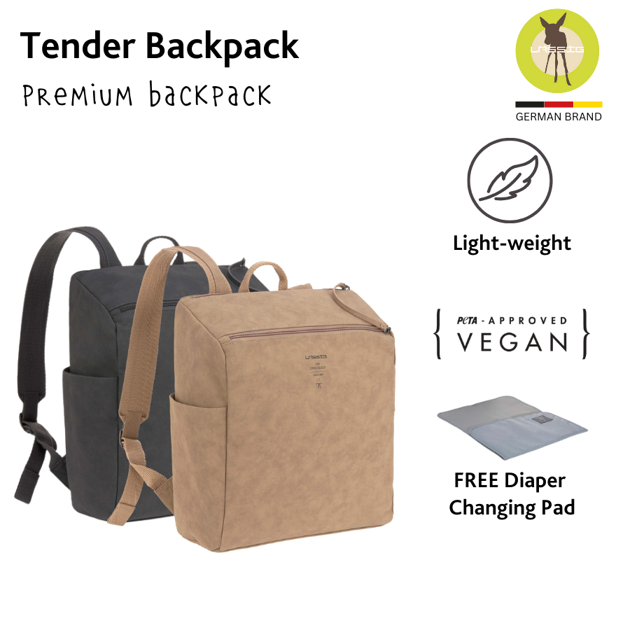 Diaper Bag Backpack Lassig Tender Camel Place Rosemu00e8re