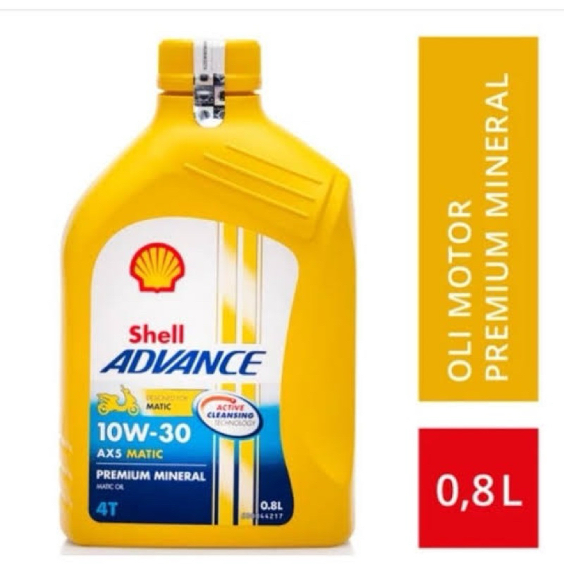 Jual SHELL ADVANCE AX5 MATIC 10W30 PREMIUM MINERAL | Shopee Indonesia