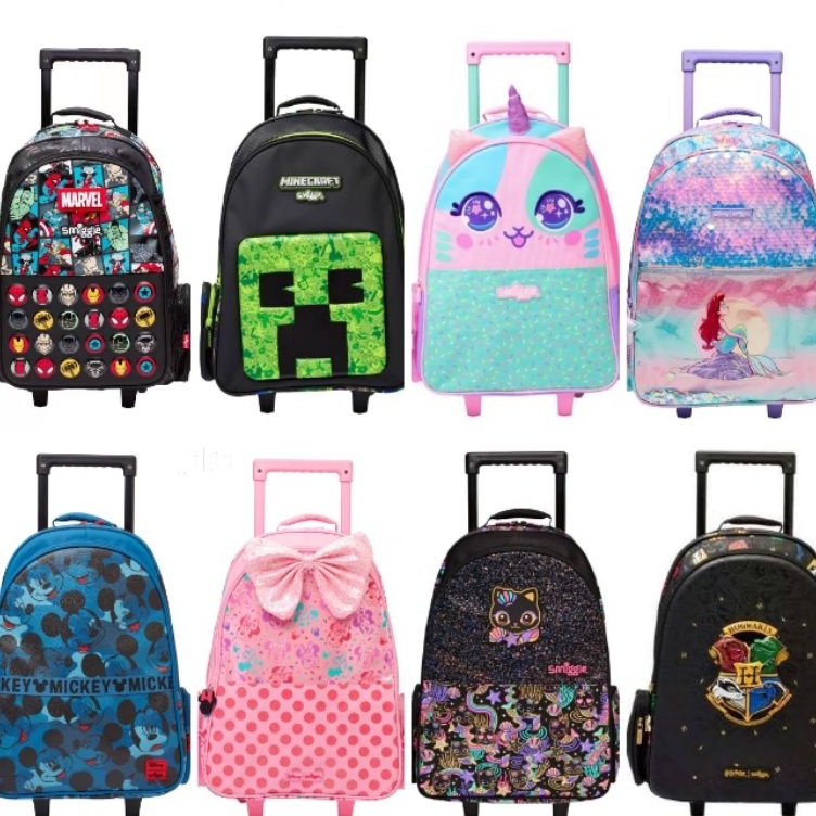 Jual TAS TROLLEY SMIGGLE BACKPACK TAS RODA SMIGGLE b L5W3 | Shopee ...