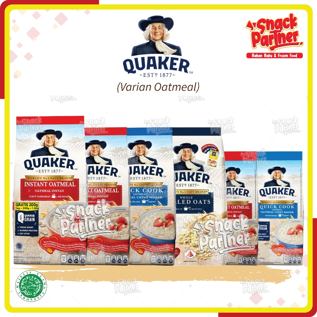 Jual Quaker Oat Terlengkap & Harga Terbaru Juli 2026 | Shopee Indonesia