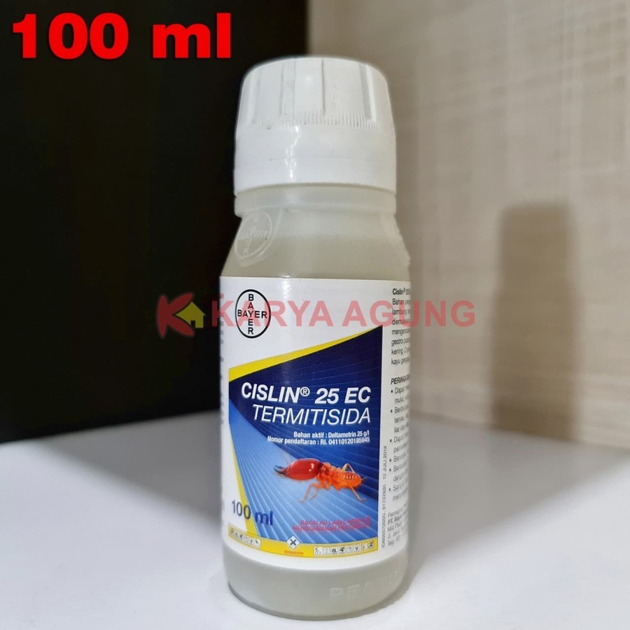 Jual CISLIN 25 EC 100 ml Env BAYER Obat Anti Rayap Rumah Kayu Bangunan ...