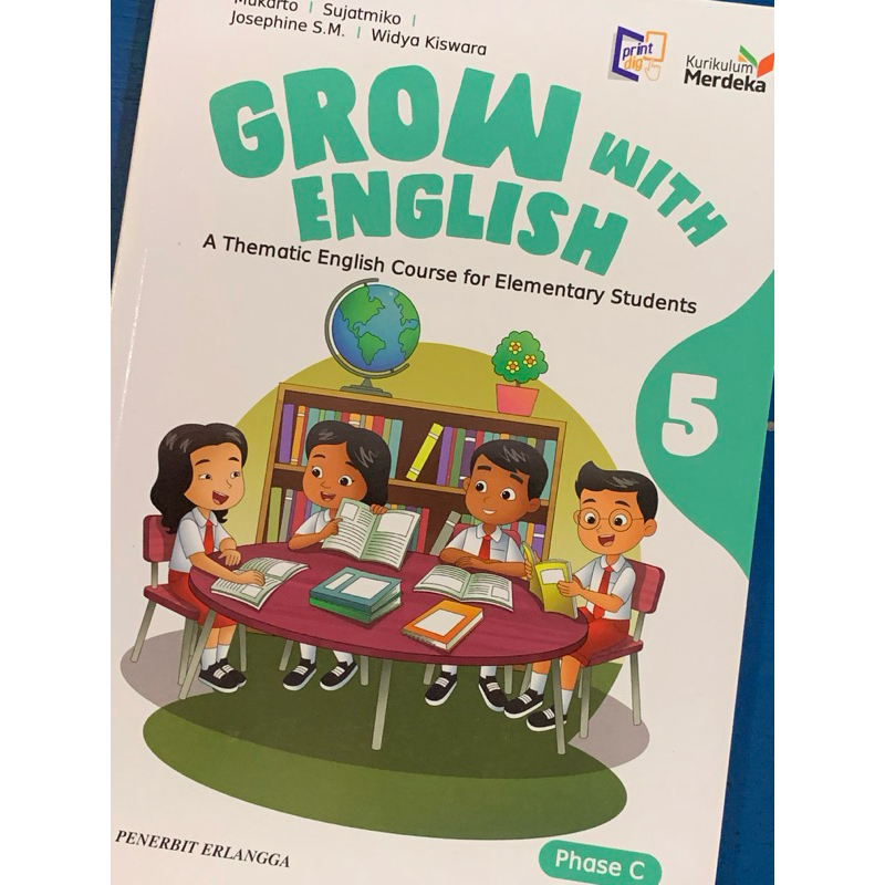 Jual Buku Pelajaran Grow With English Bahasa Inggris Kelas 1 2 3 4 5 6 ...