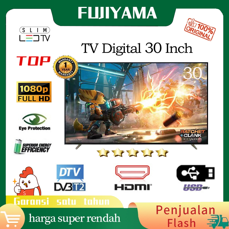 Jual Promosi TV LED 19 20 21 22 24 25 Inch TV Digital Televisi Murah FHD 1080P Shopee Indonesia