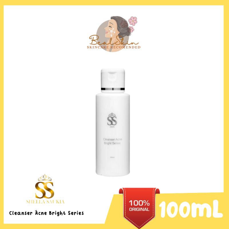 Jual SSSKIN Acne Bright Facial Wash | Shopee Indonesia