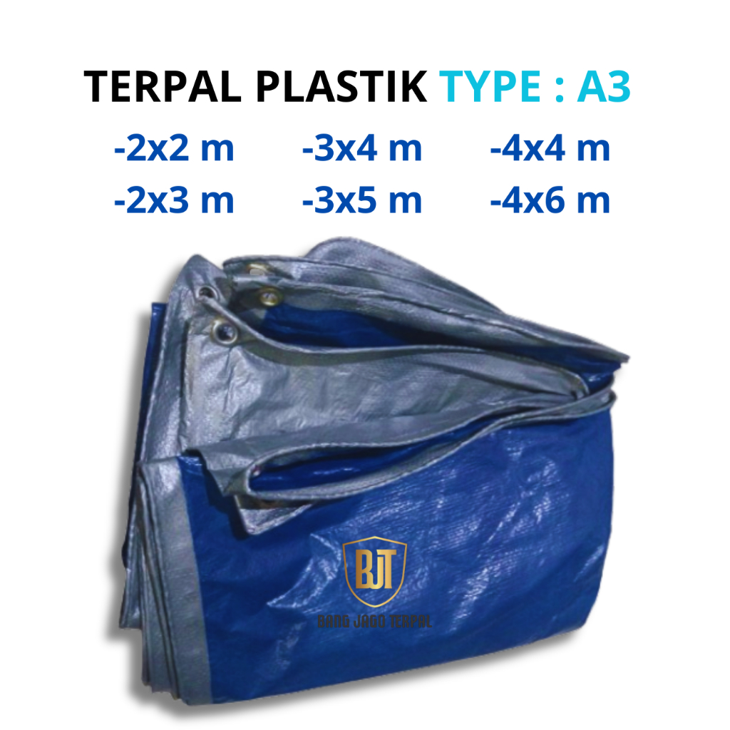 Jual Terpal a3 ukuran 2x3 3x4 4x6 meter Trepal Serbaguna Penutup Barang ...
