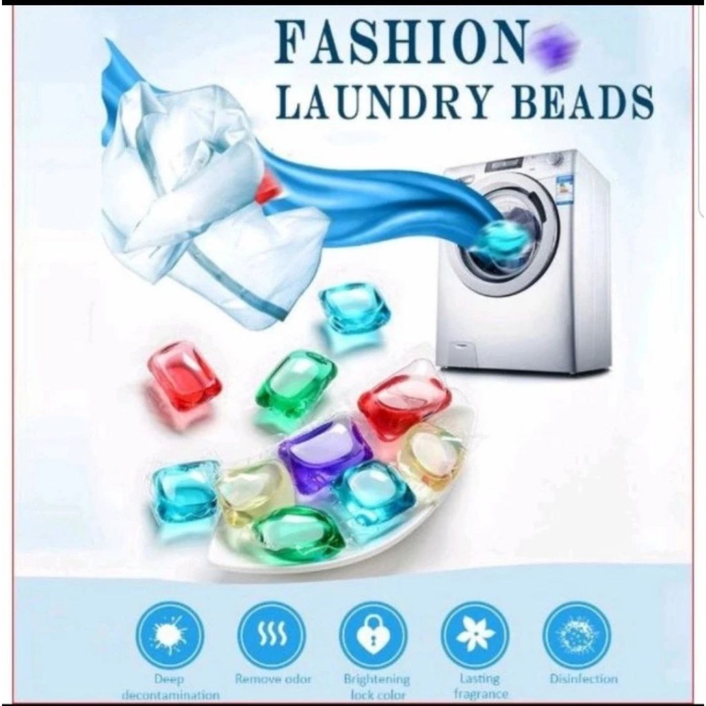 Jual Laundry Gel detergent Ball Deterjen cuci baju antiseptik Varian