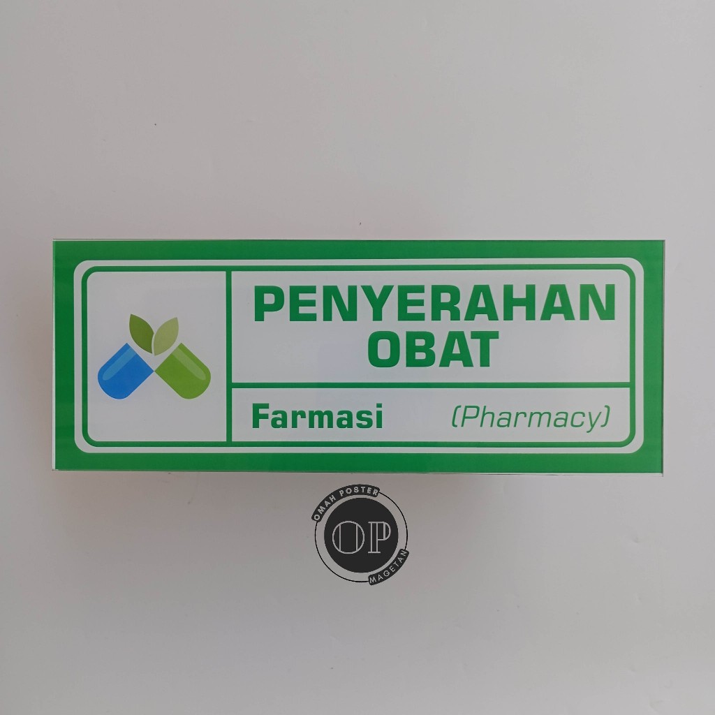 Jual Stiker Penyerahan Obat - Farmasi - Apotek - Pharmacy | Shopee ...