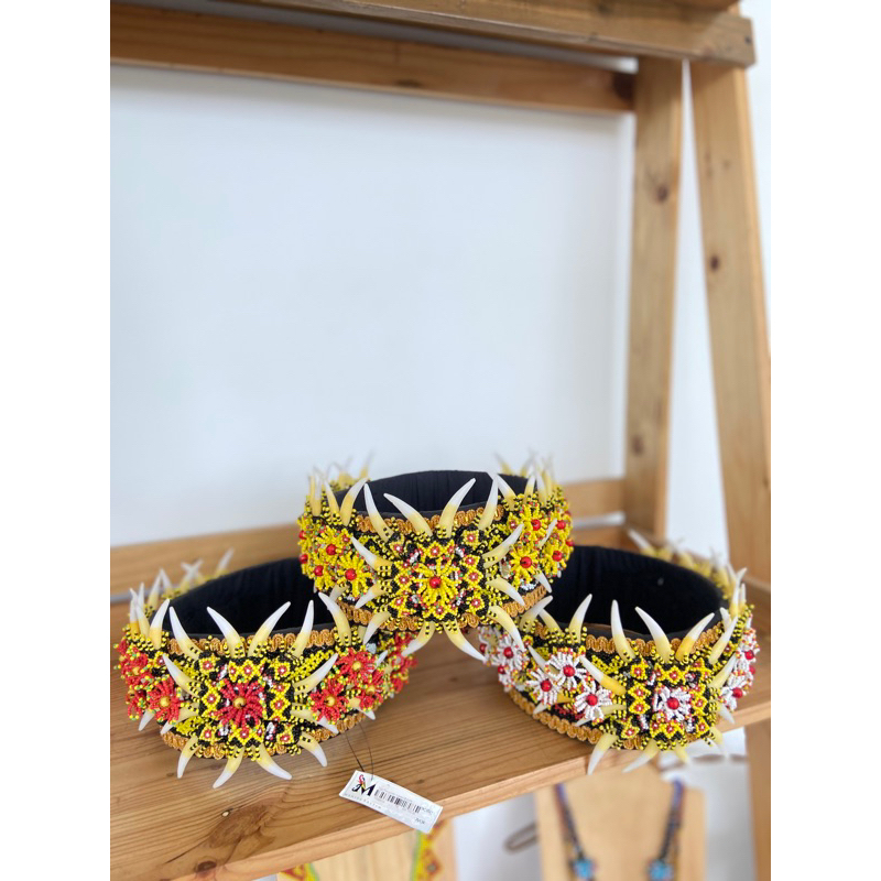 Jual Manika Kaltim - Topi Cewe Dayak / Topi Pengantin Cewe Dayak ...