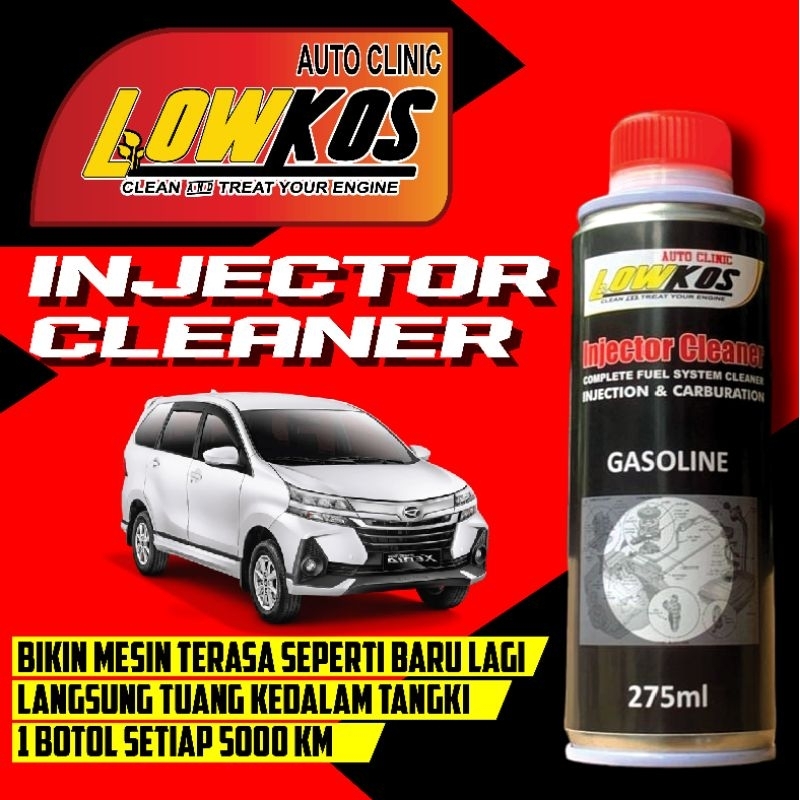 Jual LOWKOS Injector Cleaner Mobil Bensin 275ml - Cairan Pembersih ...