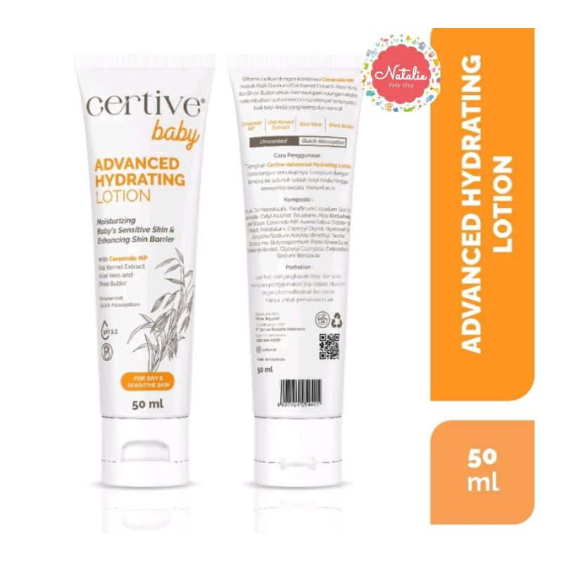 Jual CERTIVE Advanced Hydrating Lotion 50ml | Krim Pelembab Perawatan ...