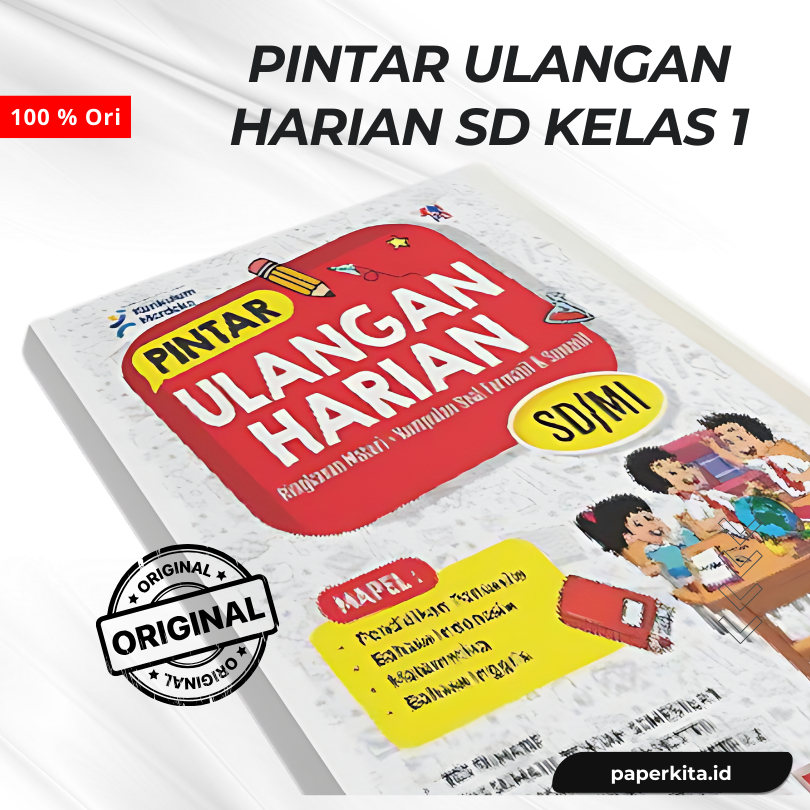Jual Buku Pintar Ulangan Harian Kurikulum Merdeka SD Kelas 1 (Plus ...