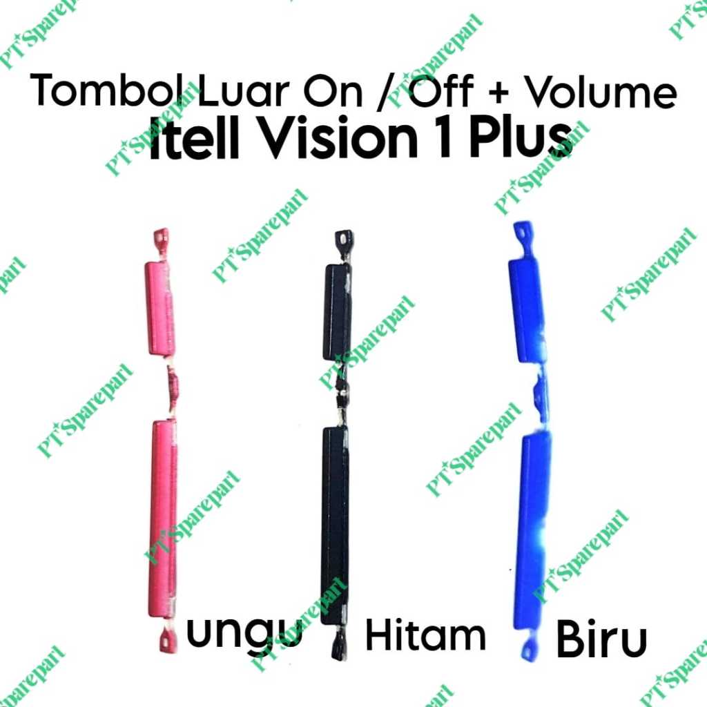 Jual Tombol Luar 1 Set Power On Off + Volume Itel Vision 1 Plus ...