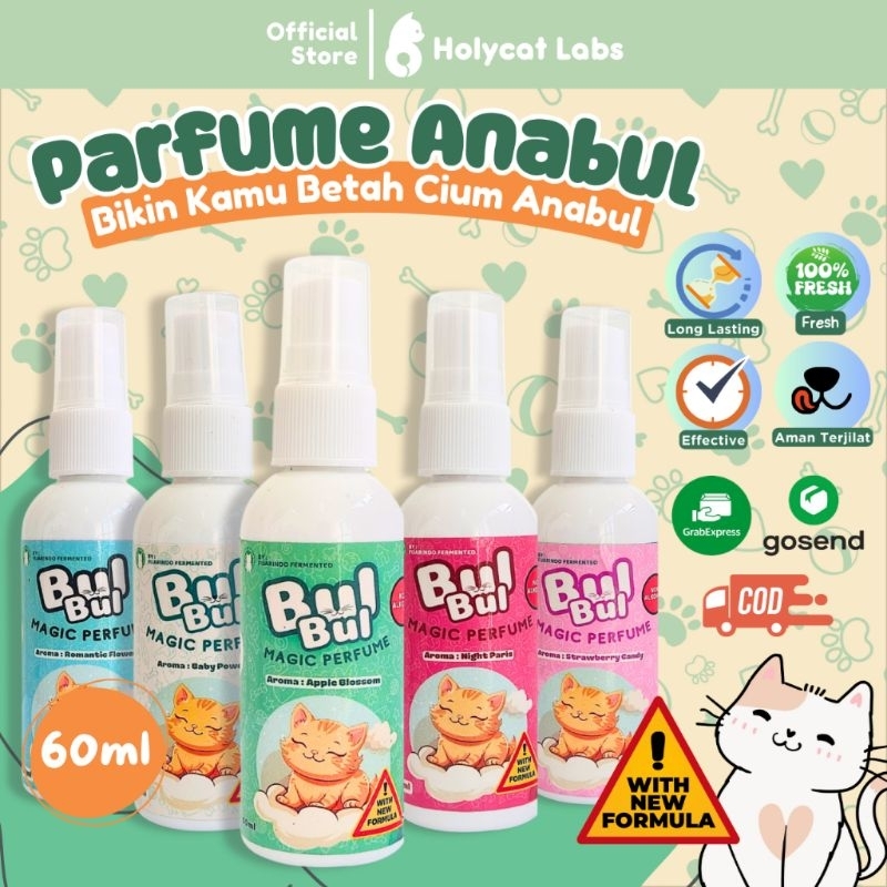 Jual Parfum Kucing Bulbul Premium Magic Perfume 60ml Bul Bul | Shopee ...
