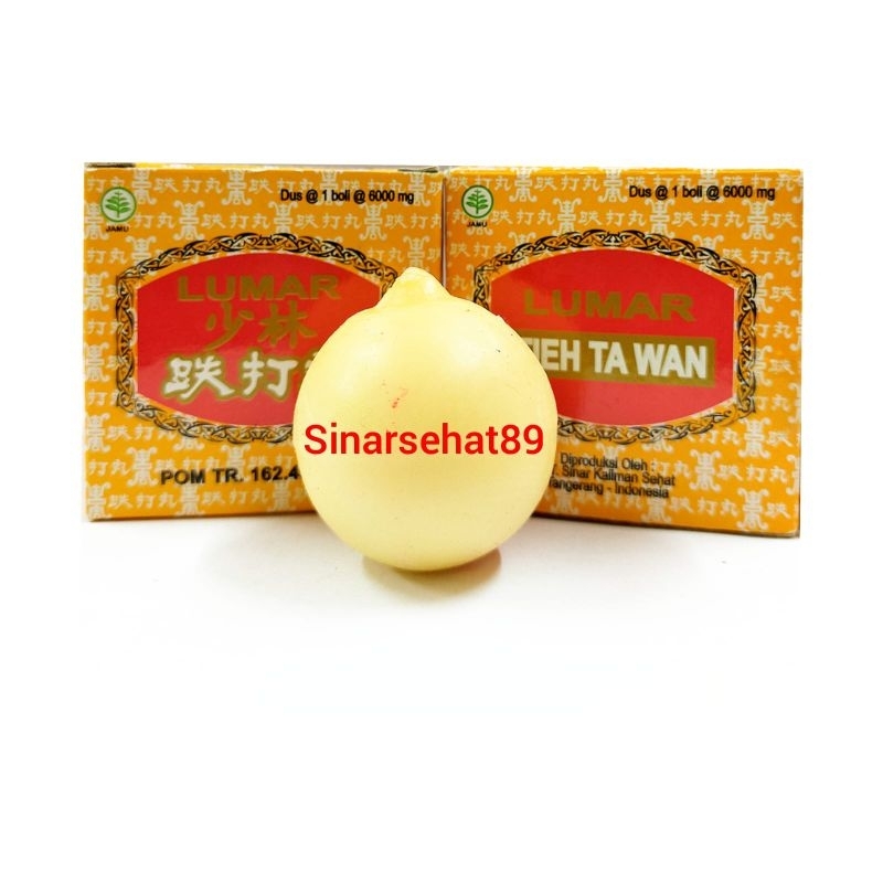 Jual LUMAR TIEH TA WAN TIE TA WAN obat luka dalam luka memar dan ...