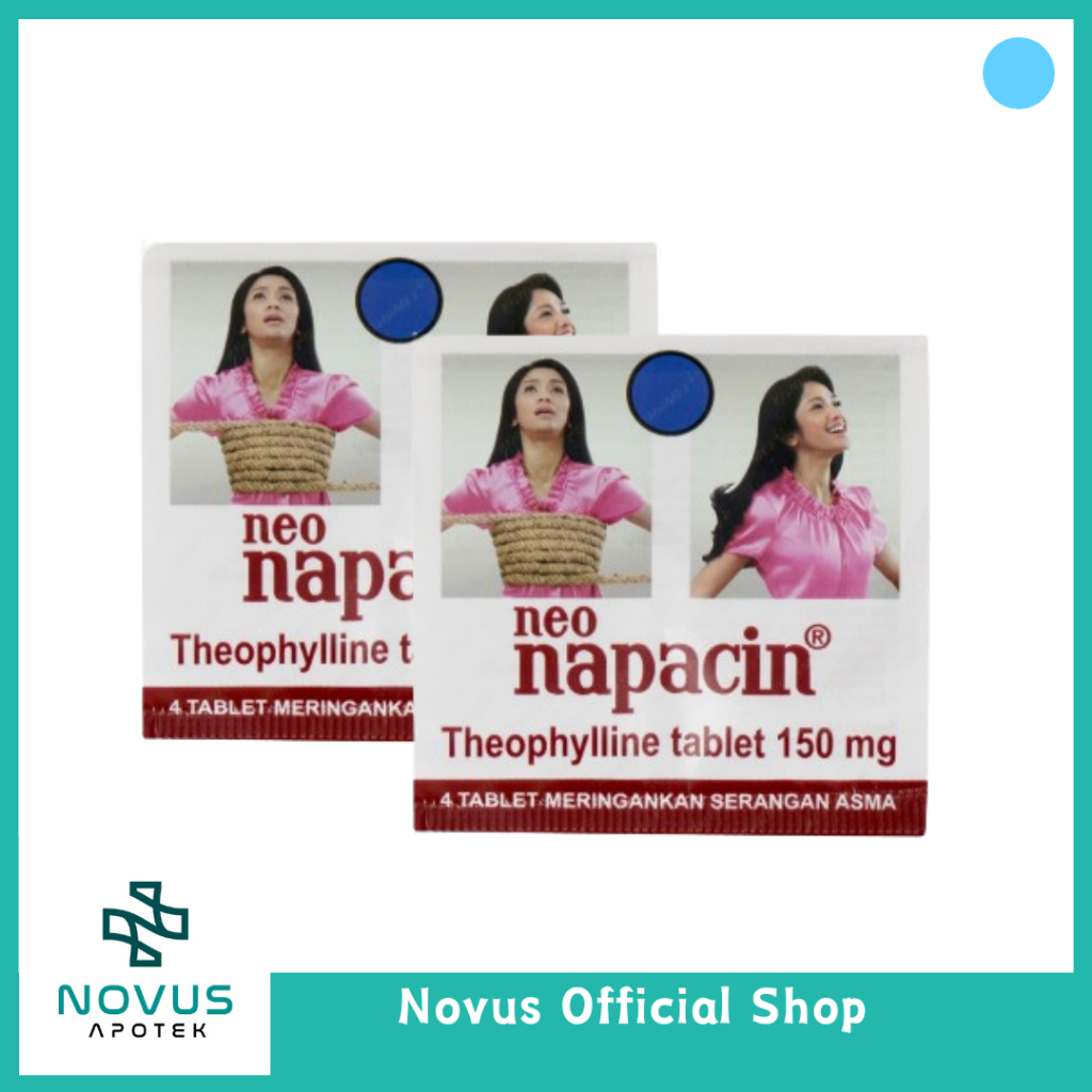 Jual NEO NAPACIN 3 strip isi 4 Tablet -Obat Sesak Napas Karena Asma ...