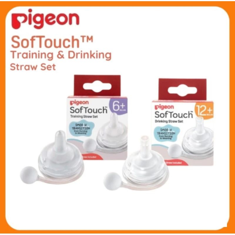 Jual Pigeon SofTouch Training Straw Set | Shopee Indonesia