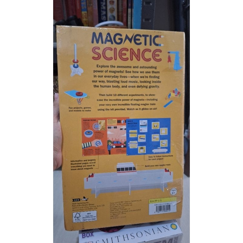 Jual Build a working Maglev Train Magnetic science book | Shopee Indonesia