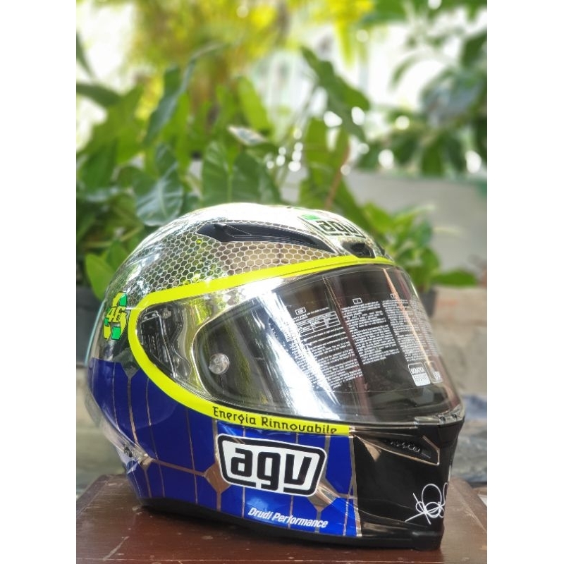 agv corsa mirror psler Helmet Visor for Pista GP RR Pista GPR CORSA-R RACE 3 RACE 2 Helmet Visor Tinted Replacement Accessory (Clear Silver) Automotive Jual AGV CORSA MUGELLO ROSSI