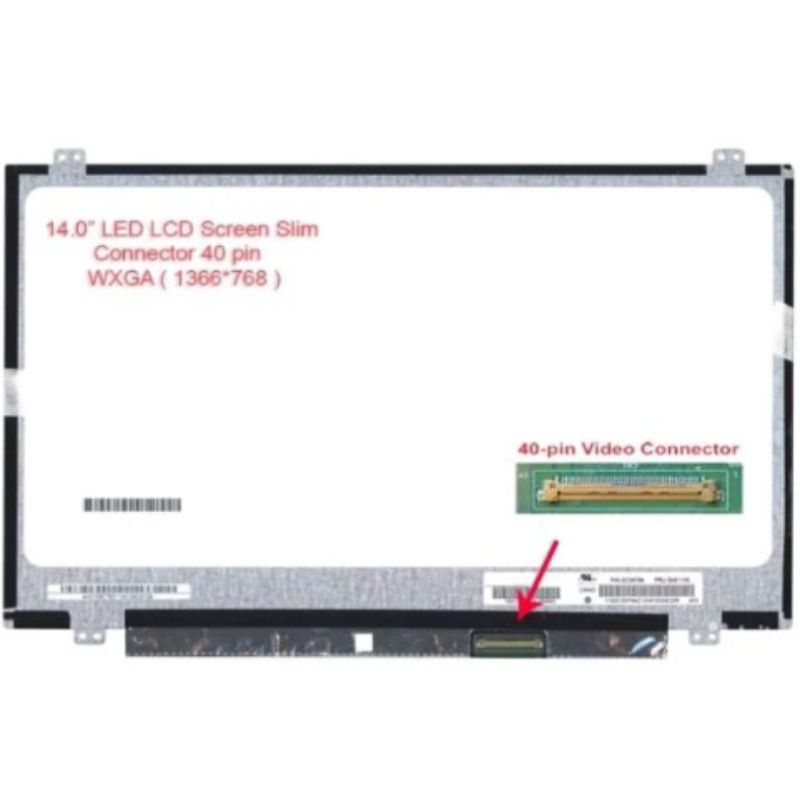 Schermo LCD LED HP M50825-LQ1 16,1 Pollici QHD Non Touch - Ricambio Nuovo