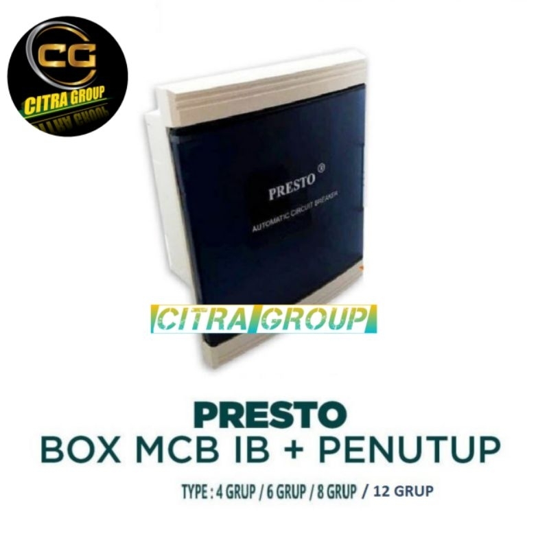 Jual BOX MCB PRESTO 6 GROUP INBOW 6 GROUP TANAM FUSE BOX | Shopee Indonesia